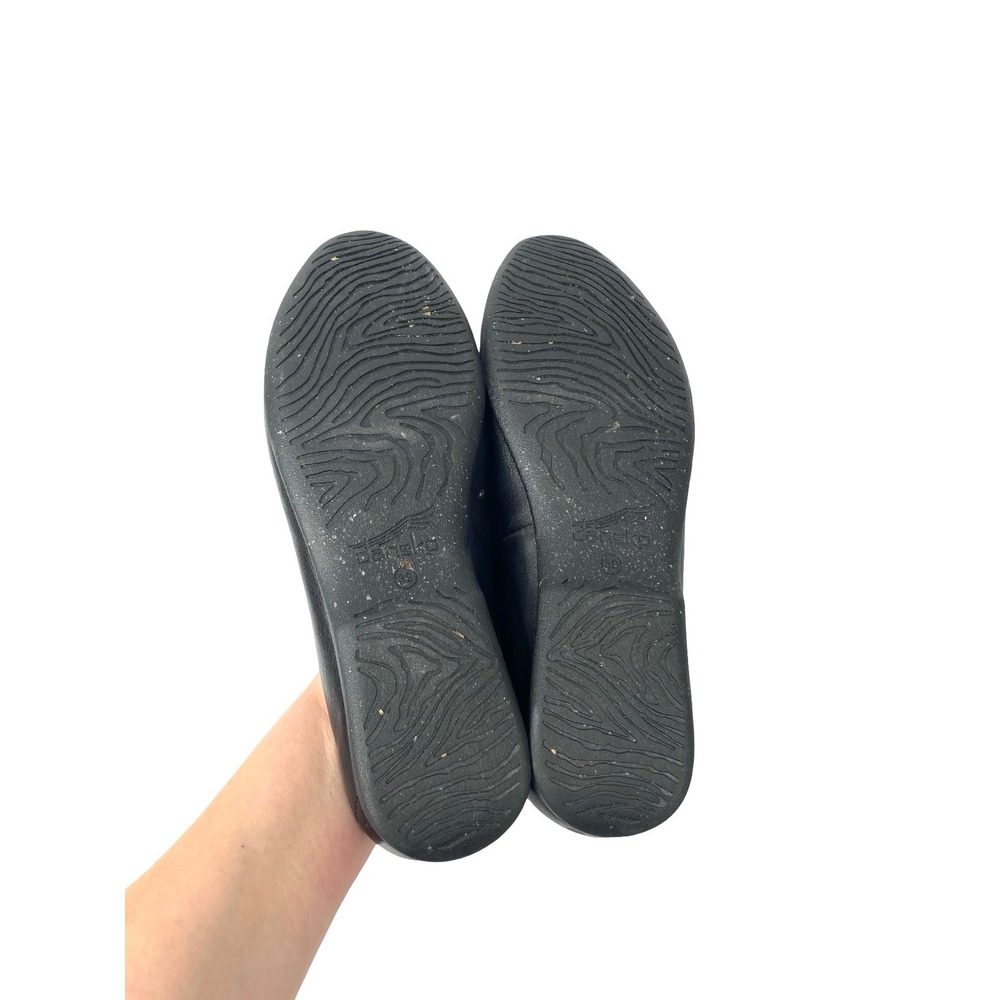Dansko Lexie Black Milled nappa leather Mules slides Size‎ 39 black - Picture 7 of 8